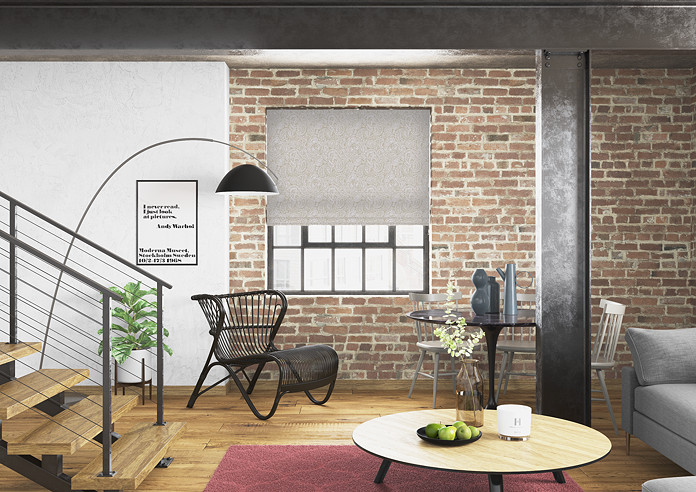 Langden, Linen - Roman Blind - Image 5